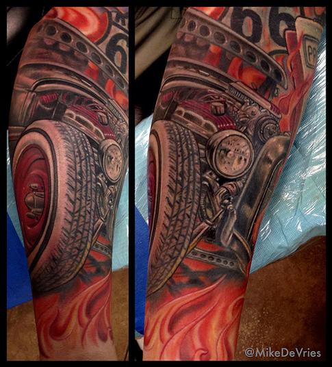 Tattoos - Ford Coupe Tattoo - 94392